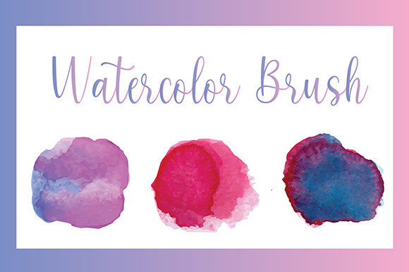 Brush Watercolor Illustrations