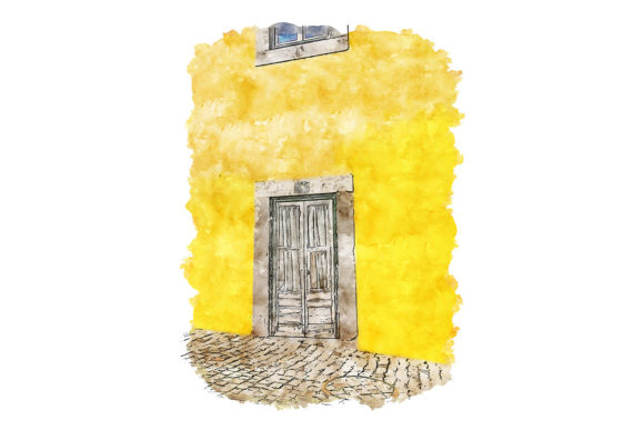 Watercolor Architecture, Illustrations